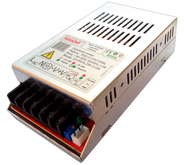 Блок питания 75W/12-24V/140AL