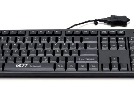 Клавиатура TKL-105-GCQ-IP68-KGEH-BLACK-USB-US/CYR (KL28206)