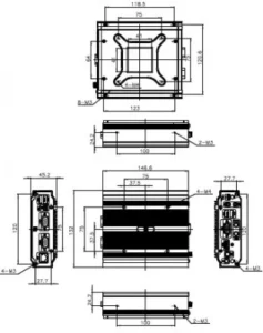 Ультракомпактный встраиваемый компьютер UIBX-210W-CV-N2600/2GB