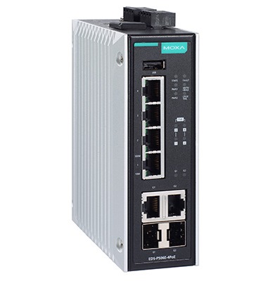 Коммутатор EDS-P506E-4PoE-2GTXSFP