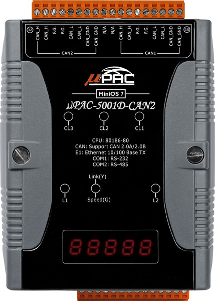 Контроллер uPAC-5001D-CAN2