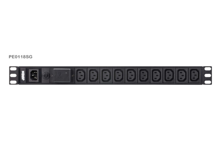 Устройство распределения электропитания PE0118SG 10A 18-outlets 1U Basic PDU with Surge Protection
