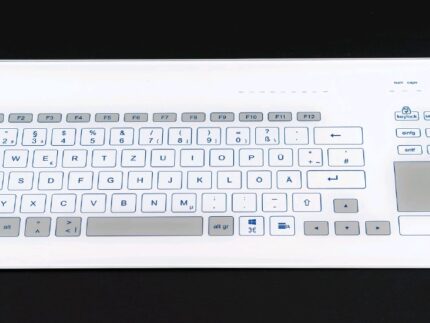 Клавиатура промышленная емкостная TKR-086-TOUCH-ADH-USB-US/EU (KR23241)