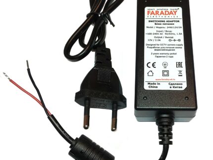 Блок питания 24W/12V/2A