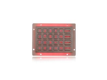 Антивандальная клавиатура K-TEK-B120KP-24-BL-DWP-USB