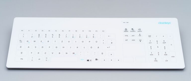 Клавиатура промышленная емкостная TKR-103-TOUCH-KGEH-VESA-WHITE-USB-US/EU (KR23211)