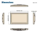 Панельный компьютер POC-W213-B11D-ACE