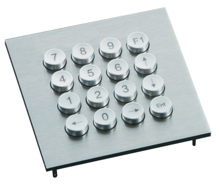 Клавиатура антивандальная TKV-016-IP65-MODUL-USB (KV16234)