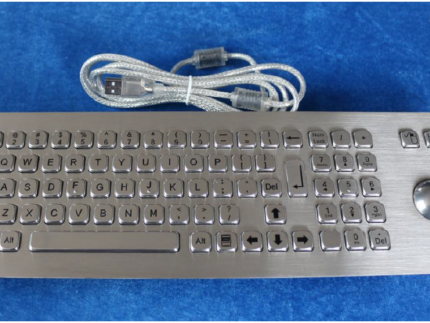 Антивандальная клавиатура K-TEK-A400-OTB-KP-US/RU-USB