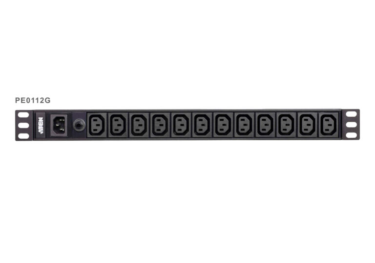 Устройство распределения электропитания PE0112G 10A 12-outlets Basic 1U PDU with surge protection