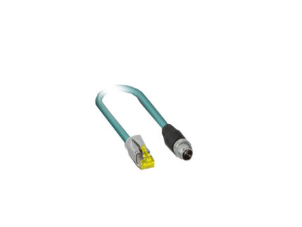 Кабель CBL-M12XMM8PRJ45-BK-100-IP67