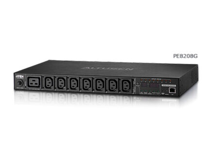 Устройство распределения электропитания PE8208G 16A 8-Outlet 1U Outlet-Metered & Switched eco PDU
