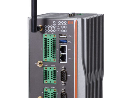 Встраиваемый компьютер на DIN-рейку rBOX510-6COM-FL-DC