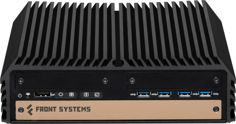 Специализированный промышленный компьютер FRONT System 127.401 AI-X1100 (00-06132625) с ускорителем Mustang