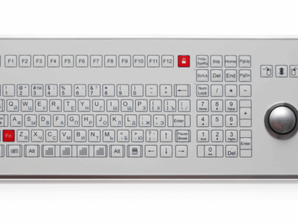 Промышленная клавиатура K-TEK-D410-OTB-KP-FN-SW-EP-W-US/RU-USB