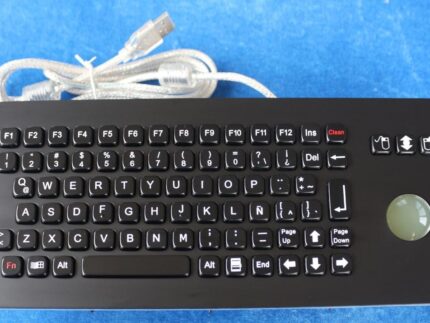 Промышленная клавиатура K-TEK-A361-CTB-FN-BT-DWP-US/RU-USB