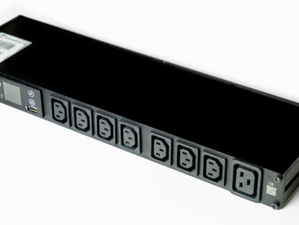 PWG-9116-314-92-TIPH POWERGuard PDU, 16A Three Phase 2U, 16 x IEC Sockets (14 x C13 - 2 x C19), Inlet Metering